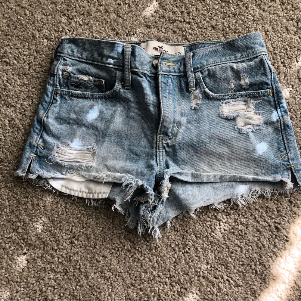 Hollister Distressed Shorts